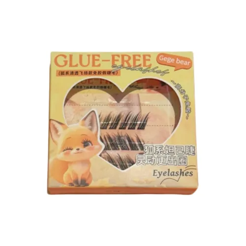 Gege Bear Лиса Серия Прозрачный Flying Стиль Накладные ресницы Thickening Стиль