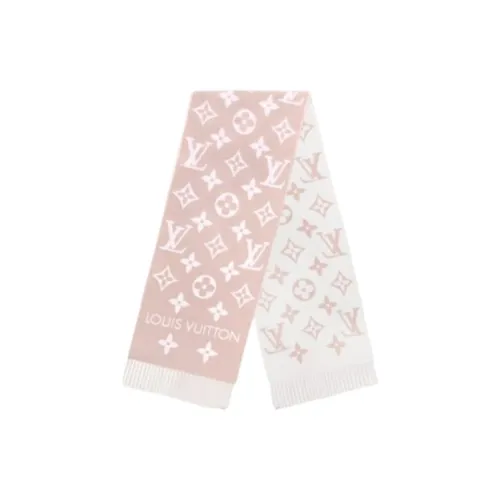 LOUIS VUITTON Шерсть Трикотаж Шарфы Женские Многоцветные