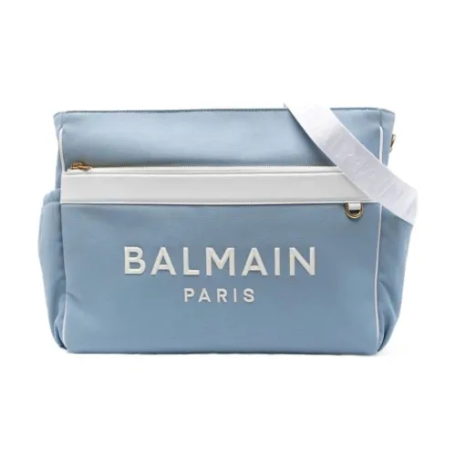 BALMAIN Хлопок Сумка через плечо Детская Синяя