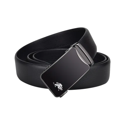 U.S. POLO ASSN. Ремни из коровьей кожи мужской 3,5 см