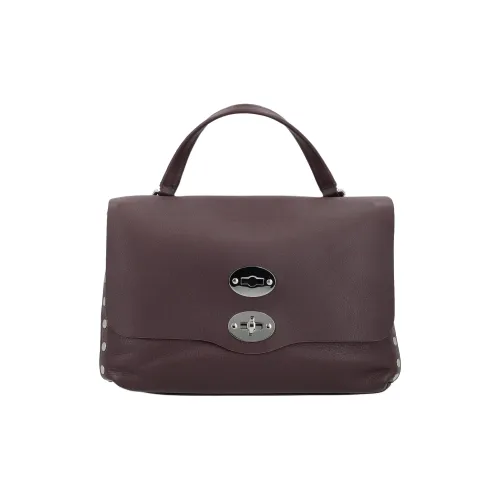 Zanellato Postina Кожа Сумка через плечо Сумка Маленькая Женская Коричневая