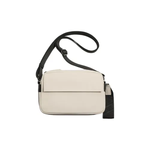 ZARA Crossbody Bag Beige Men's