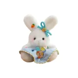 Синяя юбка кролика