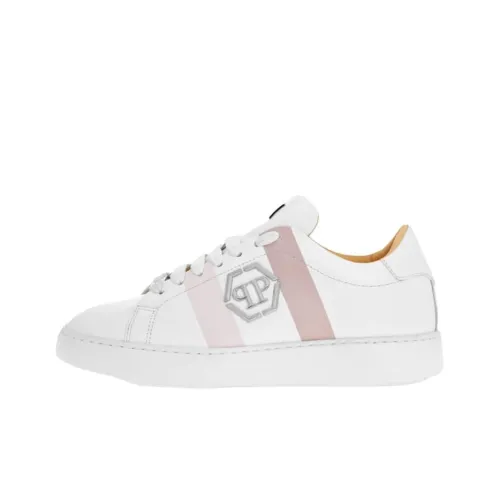 PHILIPP PLEIN Hexagon Low Топ Скейтборд Кроссовки Унисекс Белый