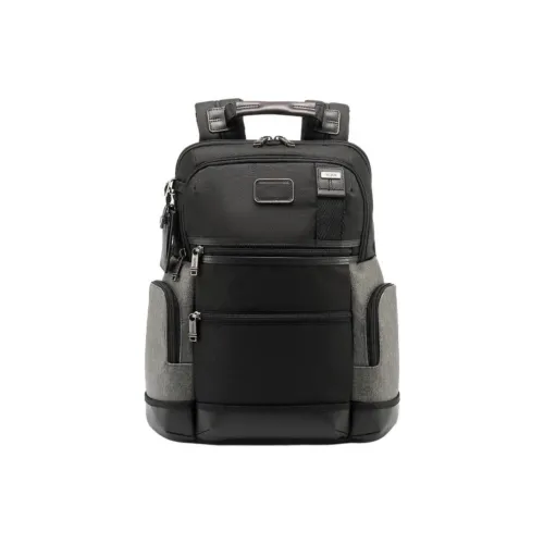 TUMI Nylon Backpack Unisex Black