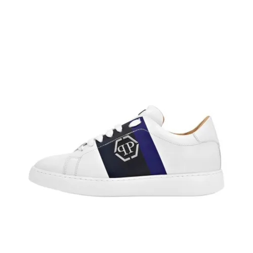 PHILIPP PLEIN Hexagon Low Топ Скейтборд Кроссовки Унисекс Белый