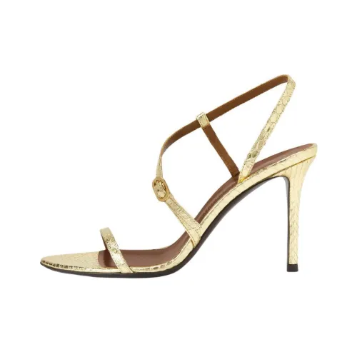 Giuseppe Zanotti GZ Audrinette One Ремешок Сандалии 9 см Женские Золотые