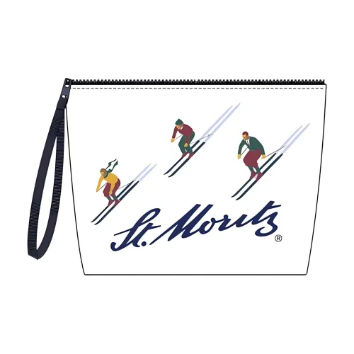 MC2 SAINT BARTHELEMY Шерстяной клатч унисекс белый