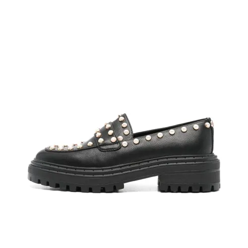 Твинсет Милано Лоферы 5 см Женские Черные