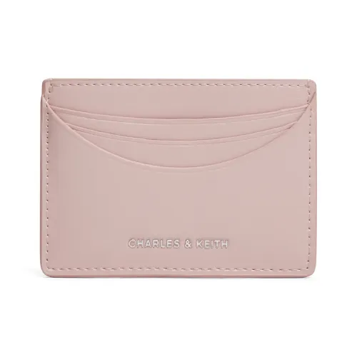 CHARLES KEITH ПУ (полиуретан) Кошелек Стандартный Женский Кремовый Молочный Белый Светло-Розовый Светло-Розовый