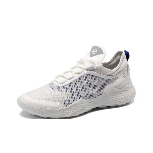 Ecco Golf Biom H5 Slip-on Resistant и Breathable Golf Shoes Men's White Blue