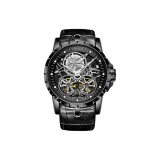 Черный ремешок, черный корпус, черный циферблат - RM-T-BBBB