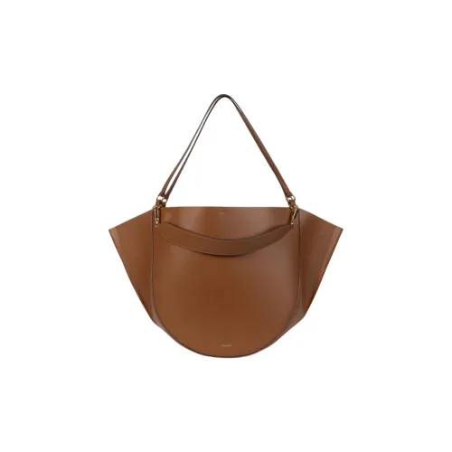 Wandler Телячья кожа Сумка через плечо Женская Коричневая