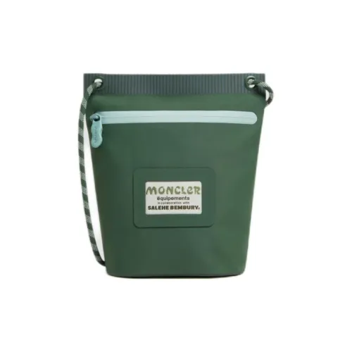 Moncler SALEHE BEMBURY Коллаборация Ткань Сумка через плечо Маленькая Унисекс Зеленая