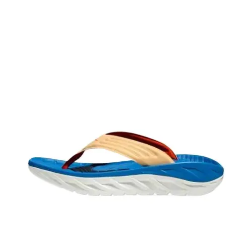 HOKA ONE ONE Ora Recovery Flip Flops Blue Men's