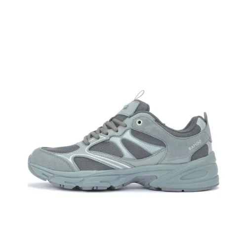 RAPIDO Slip-resistant Abrasion-resistant Low Top Casual Unisex Gray RAPIDO Противоскользящий Устойчивый к истиранию Низкий Топ Повседневный Унисекс Серый