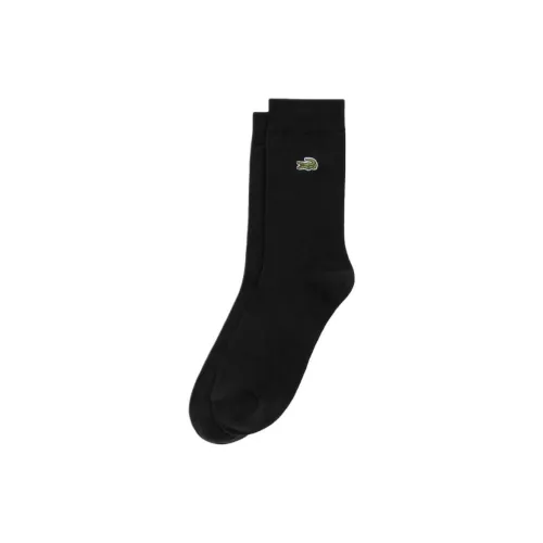 LACOSTE Collaboration 1 упаковка черные мужские носки MID до икры