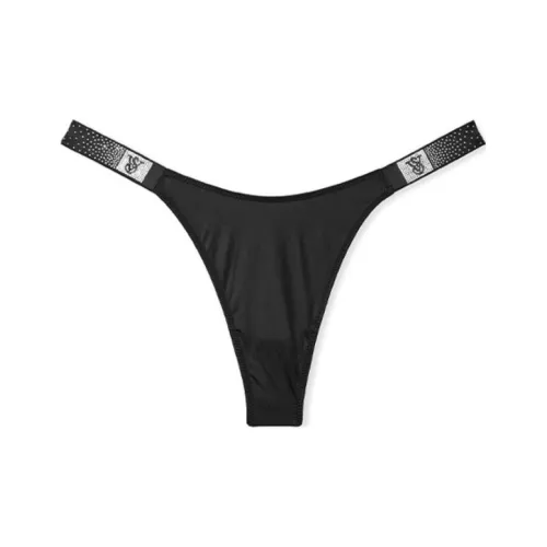Victoria's Secret 1 упаковка черный женский стринг