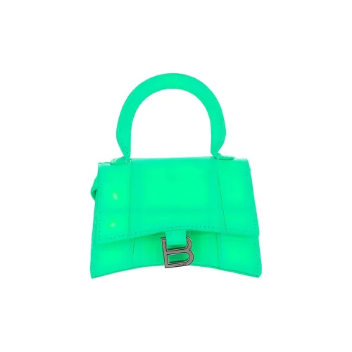 Balenciaga Сумка из коровьей кожи женская неоновый зеленый