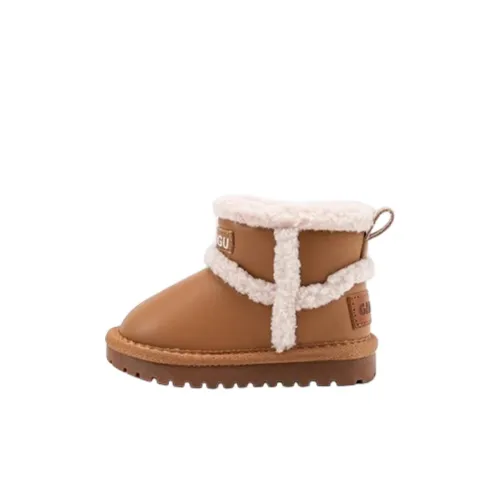 QINUOSHU Детские зимние сапоги MID Топ Дошкольный