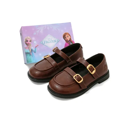 DISNEY FROZEN Серия противоскользящая анти-КИК абразионная низкий топ детская кожаная обувь детский