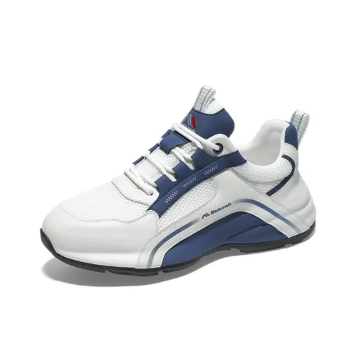 KOLUMB Slip Прочный Дышащий Легкий Низкий Топ Повседневный Мужской Белый Синий