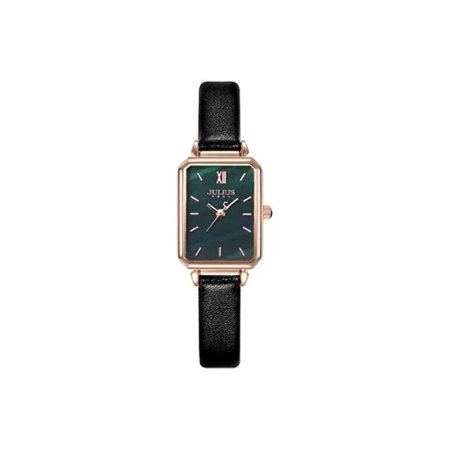 JULIUS JL Кварцевый механизм Женские часы 12мм*12мм*30мм Зеленый