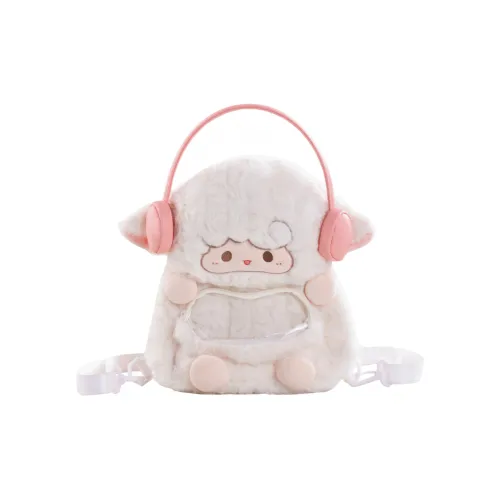 DreamWorks One GULIGULI Little Овца Наушники Сумка Белый Куклы Плюшевая кукла 46см 31см Рекомендуемый рост