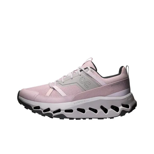On Cloudhorizon Slip Resistant Abrasion Resistant Low Top Trail Беговые кроссовки Женские Светло-фиолетовый