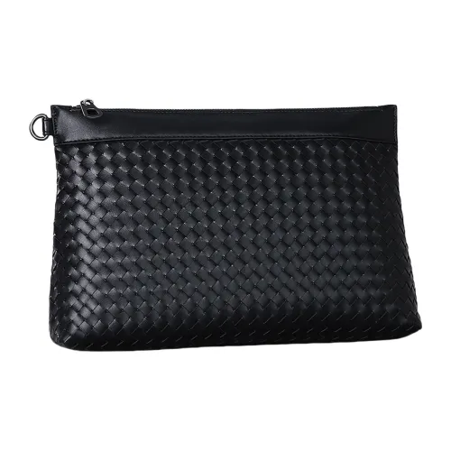 DOSRFINI Коровья кожа Ручная клатч сумка Мужская Черная