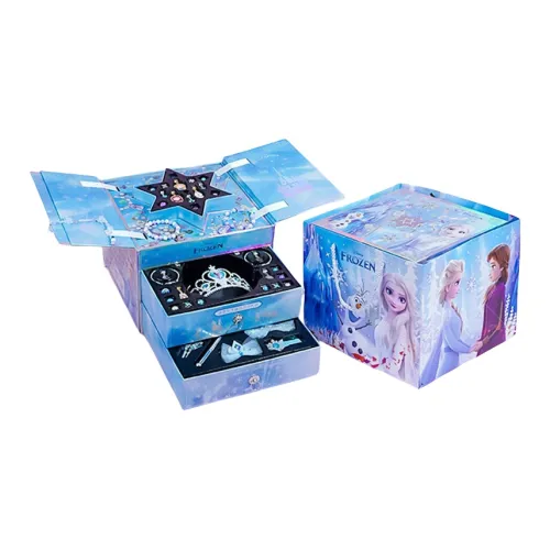 Disney Ледяная Королева Эльза Принцесса Шкатулка для украшений DIY Бусины Игрушки