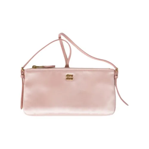 MIU MIU Шелковый Вискоза Клатч Мини Женский Орхидея Розовый