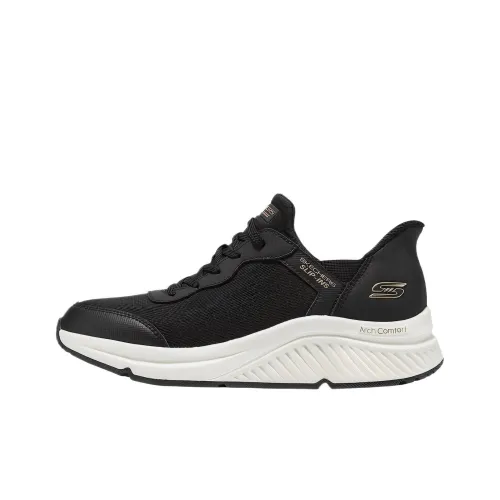 Skechers Bob's Амортизация Низкий Топ Casual Женский Черный