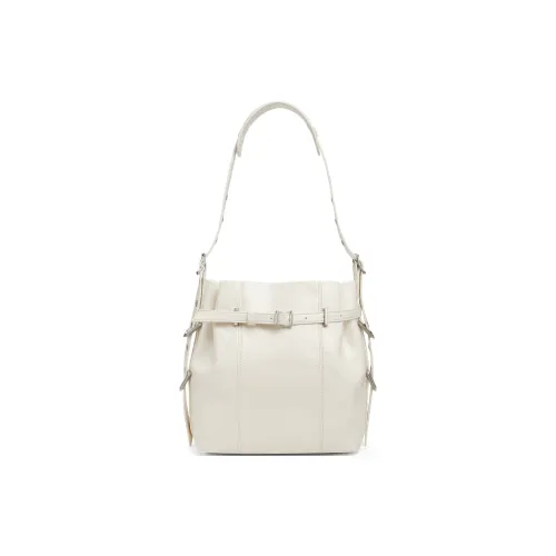 CHARLES KEITH ПУ (полиуретан) Сумка через плечо Средняя Женская Черная Кремовая Молочная Белая Серебряная