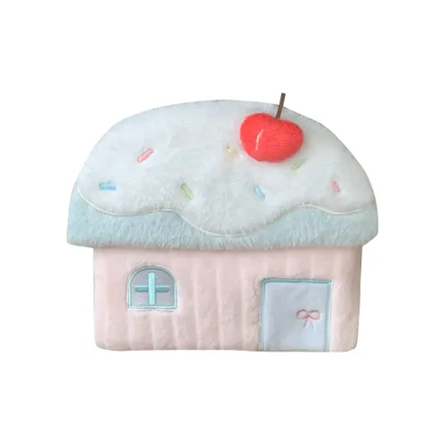 RIZHI STORE Зимний Плюшевый Мини Милый Макияж Мешок для хранения Унисекс Многоцветный