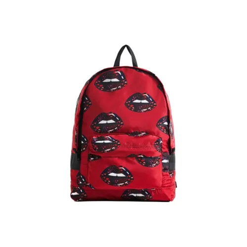 Desigual Полиэстер Рюкзак Большой Женский Красный