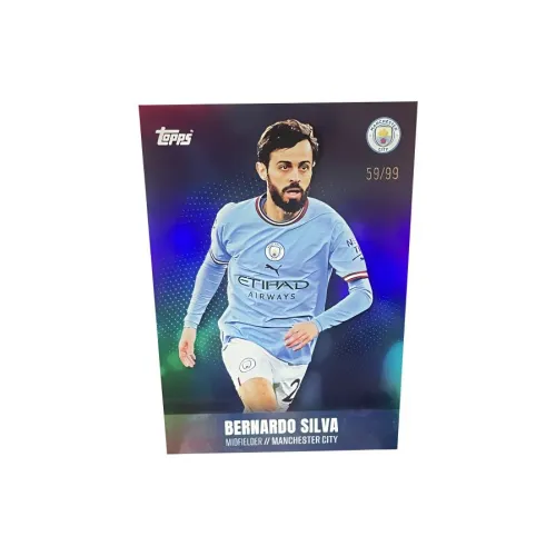 Topps Manchester City Club Team Card Portugal B Silva 99 PC Star Card Quality Guaranteed Sports Cards 1 Pack Topps Манчестер Сити Клубная Команда Карта Португалия B Silva 99 PC Звезда Карта Гарантированные Спортивные Карты 1 Упаковка