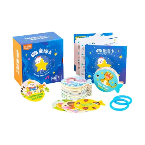 XIAOBIEN Маленький тюлень Nursery Rhyme Карта 30 шт. Развивающие игрушки