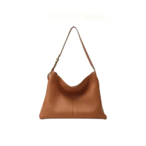 HONGU Сумка через плечо из коровьей кожи с синтетической кожей среднего размера женская коричневый темно-черный