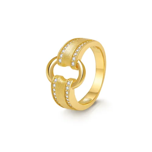 MITHAOL KUSC Кольца с серебряным покрытием и 18K золотом женские