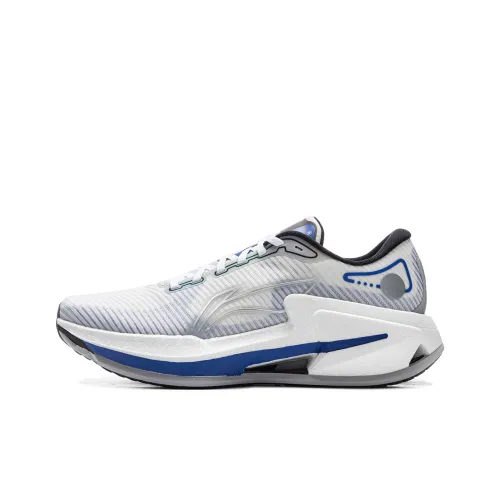 LINING Liuliu 8 Low Топ Повседневные Беговые Кроссовки Мужские Белый Серый Синий