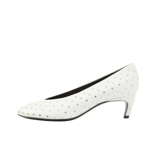 SERGIO ROSSI Sr Arc Узкий каблук Высокие каблуки 5 см Женские Белые