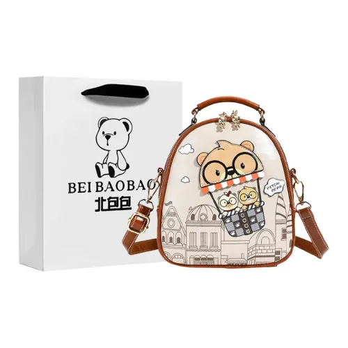 North Pack ПУ (полиуретан) Рюкзак Стандартный Женский Розовый Коричневый