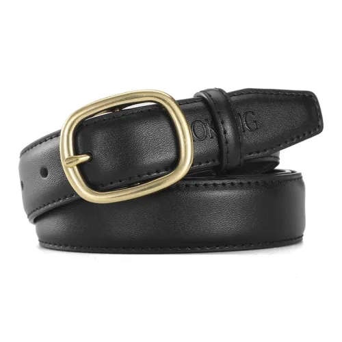 AOKANG Ремни из коровьей кожи женские 2,8 см