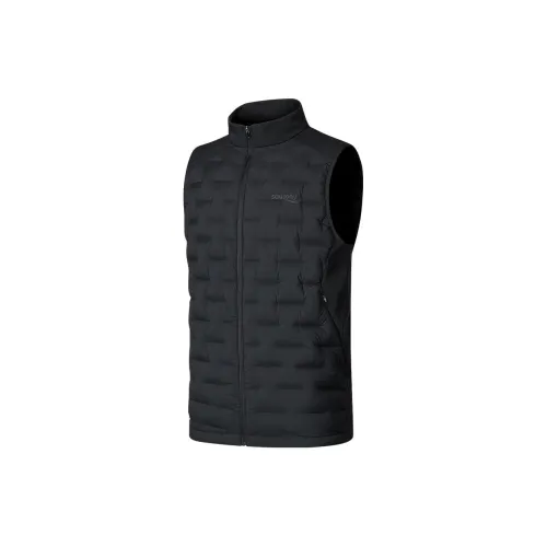 Saucony Глубокий Черный Мужской Пуховый жилет