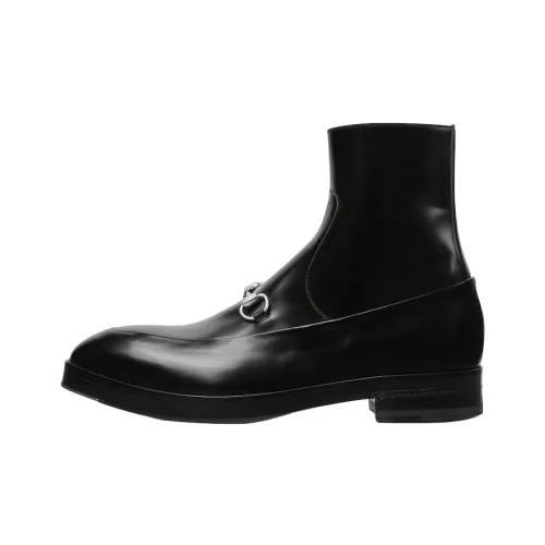 GUCCI Ботильоны 3,4CM Мужской Черный