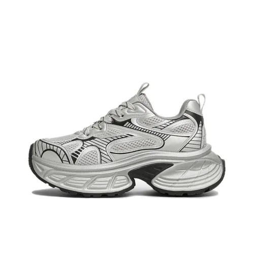 TATA Противоскользящие Низкие Топ Кроссовки с Толстой Подошвой Женские