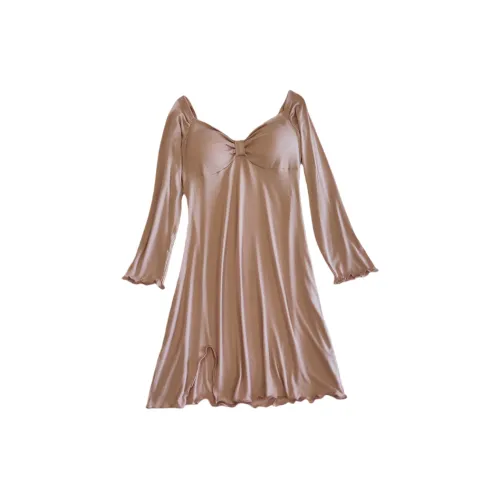 CAIHENGTONG Ночная сорочка Женская Телесно-розовый