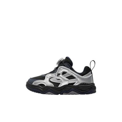 FILA KIDS BOA Детская повседневная обувь Низкий топ Черный/Черный следы Для дошкольников
