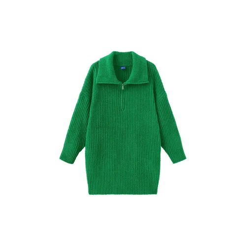 WILD ROOMS Зимний Ночная сорочка Женская Зеленая